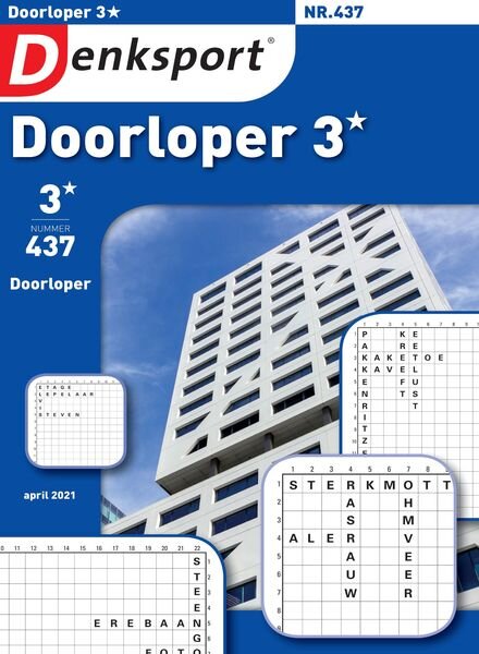 Denksport Doorloper 3 – 25 maart 2021 Cover