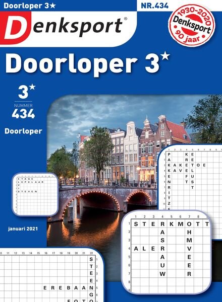 Denksport Doorloper 3 – 31 december 2020 Cover