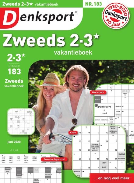 Denksport Zweeds 2-3 vakantieboek – 11 juni 2020 Cover