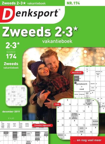 Denksport Zweeds 2-3 vakantieboek – 17 december 2019 Cover
