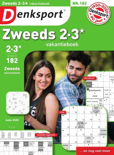 Denksport Zweeds 2-3 vakantieboek – 21 mei 2020 Cover