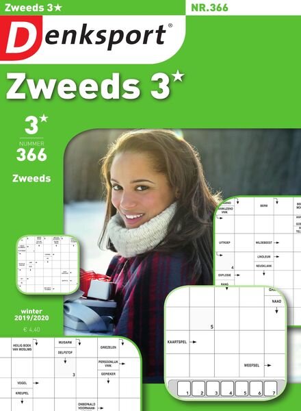 Denksport Zweeds 3 – december 2019 Cover