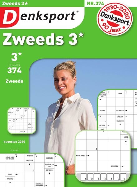 Denksport Zweeds 3 – juli 2020 Cover