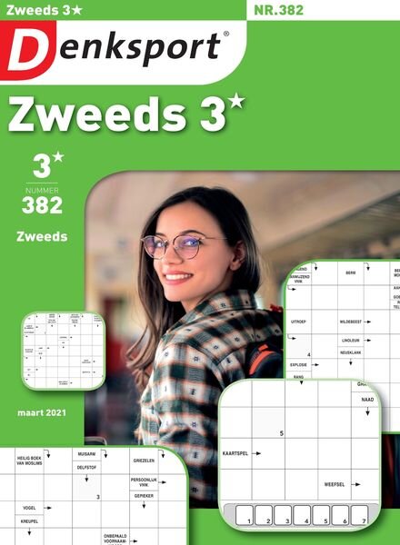Denksport Zweeds 3 – maart 2021 Cover