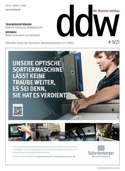 Der Deutsche Weinbau – Nr.9 2021 Cover