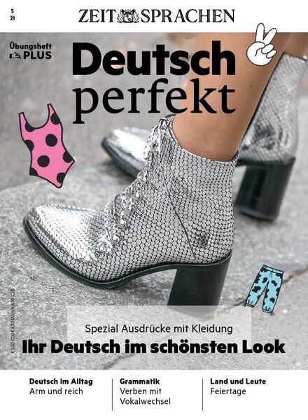 Deutsch perfekt plus – Mai 2021 Cover