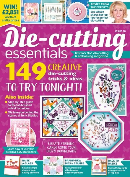 Die-cutting Essentials – May 2021 Cover
