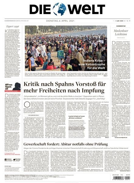 Die Welt – April 2021 Cover