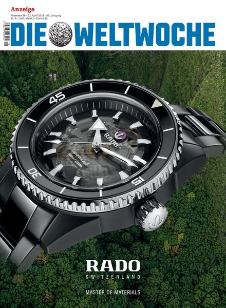 Die Weltwoche – 22 April 2021 Cover