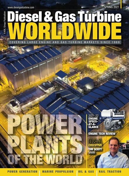 Diesel & Gas Turbine Worldwide – Spring 2021 Cover