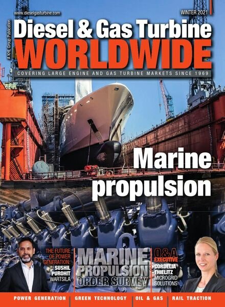 Diesel & Gas Turbine Worldwide – Winter 2021 Cover