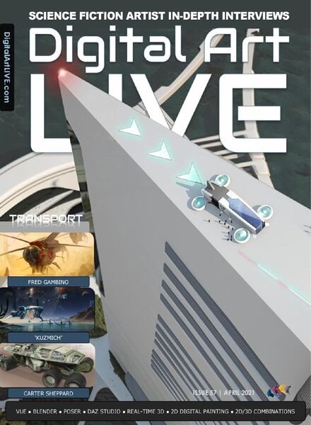 Digital Art Live – Issue 57 2021 Cover