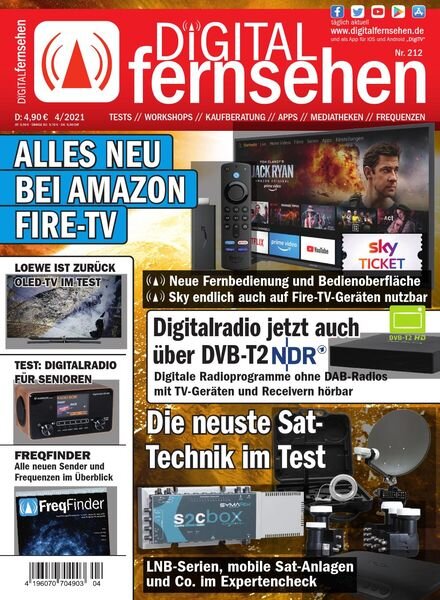 Digital Fernsehen – April 2021 Cover