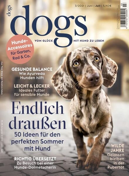 DOGS – Mai 2021 Cover