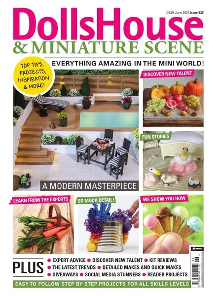Dolls House & Miniature Scene – June 2021 Cover