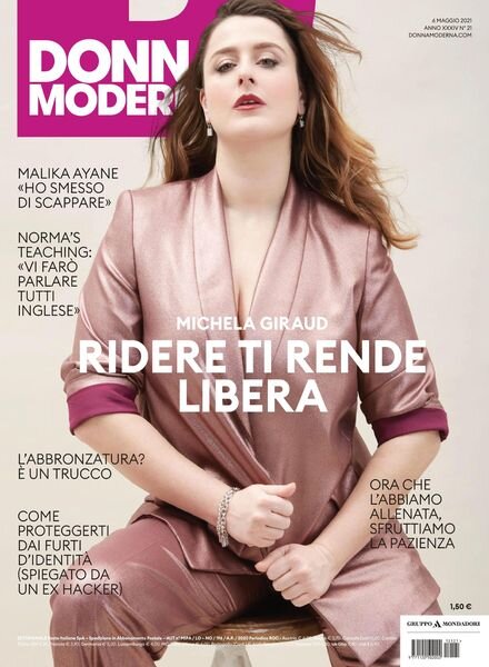 Donna Moderna – 06 maggio 2021 Cover