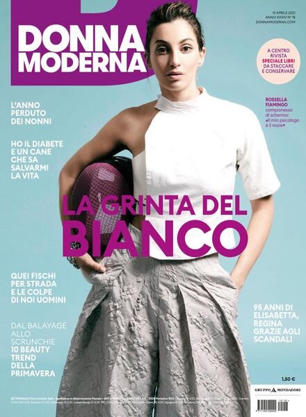 Donna Moderna – 15 Aprile 2021 Cover