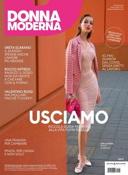 Donna Moderna – 29 Aprile 2021 Cover