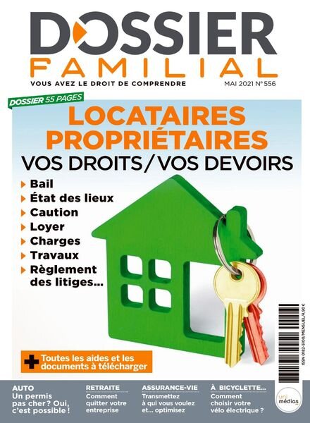 Dossier Familial – Mai 2021 Cover