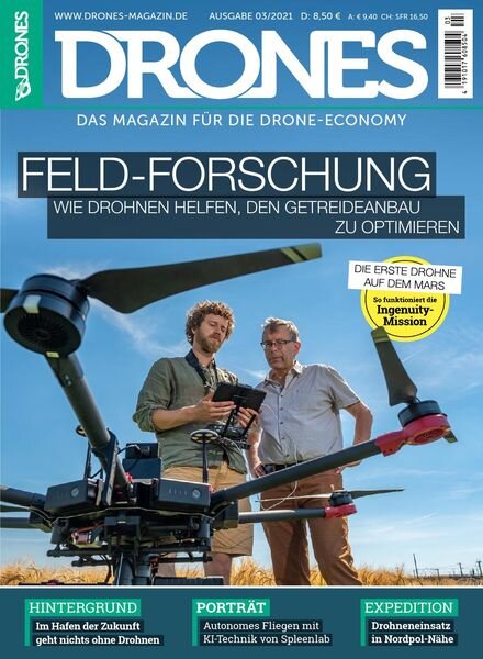 Drones – April 2021 Cover