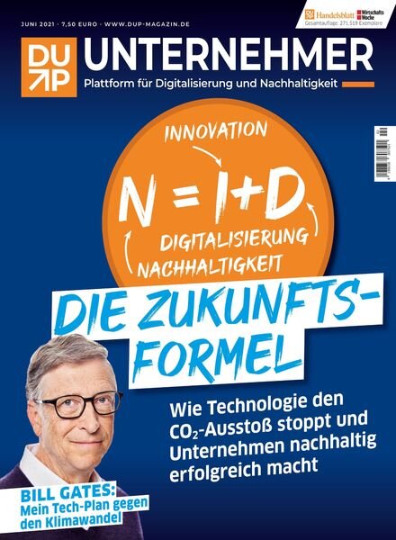 DUB UNTERNEHMER-Magazin – April 2021 Cover