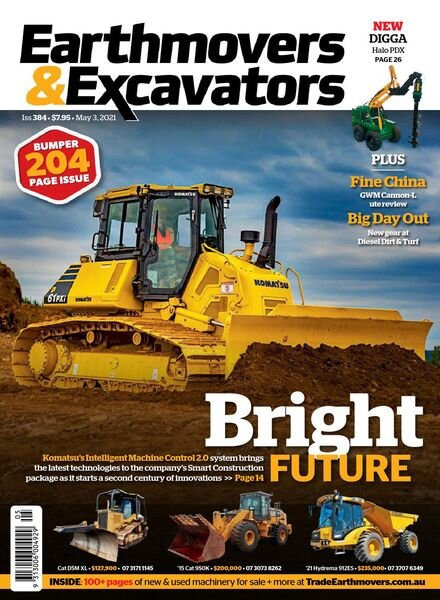 Earthmovers & Excavators – May 2021 Cover