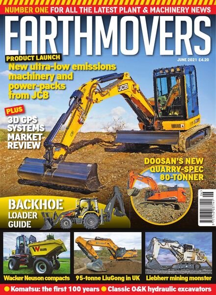 Earthmovers – Issue 206 – June 2021 Cover