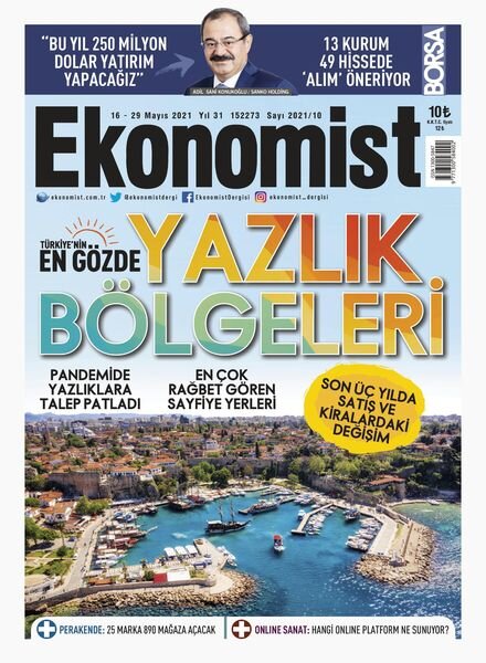 Ekonomist – 17 Mayis 2021 Cover