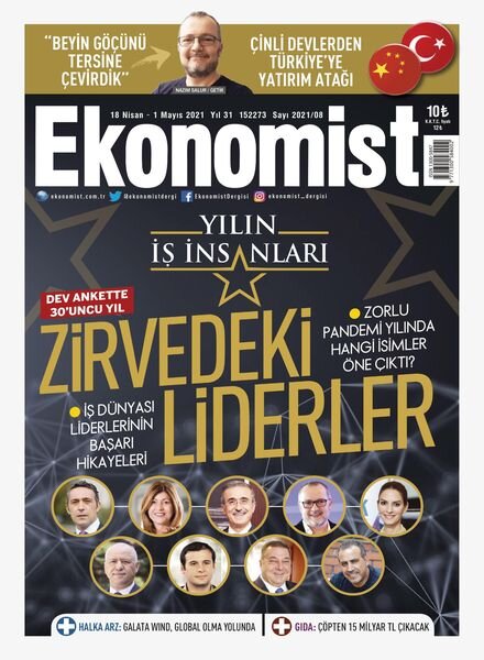 Ekonomist – 17 Nisan 2021 Cover