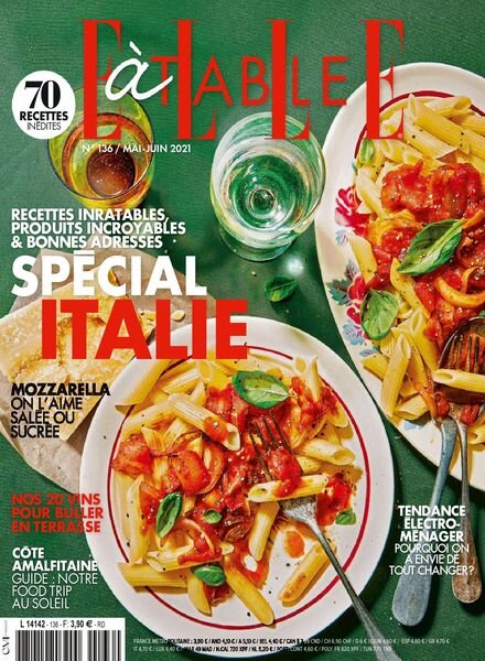 Elle a Table – mai 2021 Cover