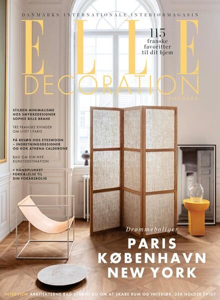 Elle Decoration Denmark – april 2021 Cover