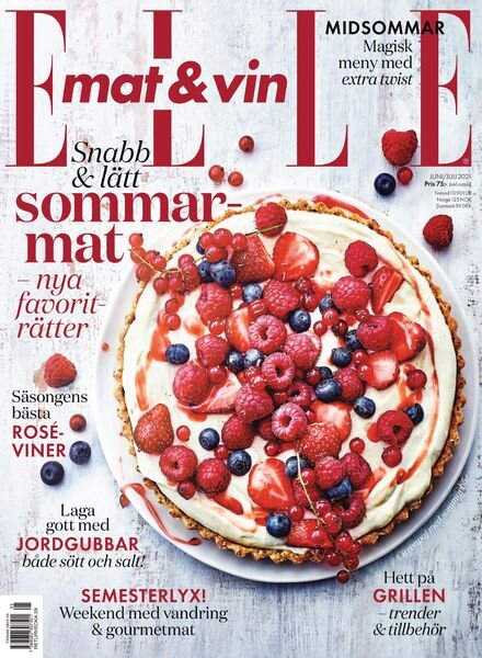 ELLE Mat & Vin – maj 2021 Cover