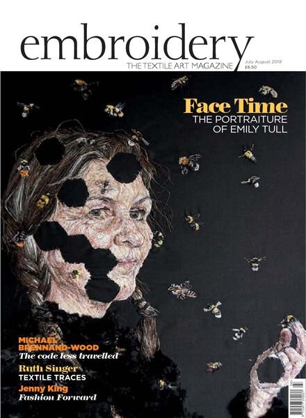 Embroidery Magazine – July-August 2019 Cover