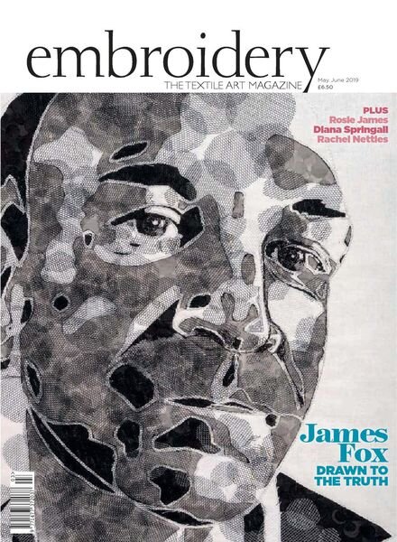 Embroidery Magazine – May-June 2019 Cover