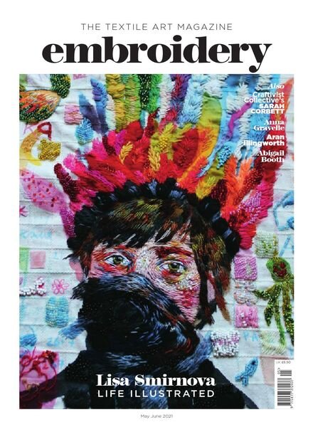 Embroidery Magazine – May-June 2021 Cover