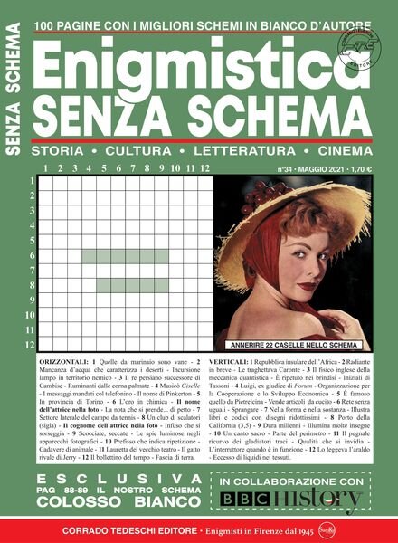 Enigmistica Senza Schema – maggio 2021 Cover