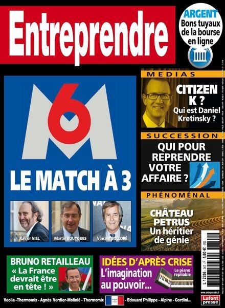 Entreprendre – Mai 2021 Cover