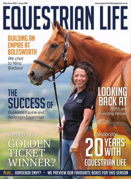 Equestrian Life – Issue 300 – May-June 2021 Cover