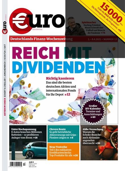 Euro am Sonntag – 02 April 2021 Cover