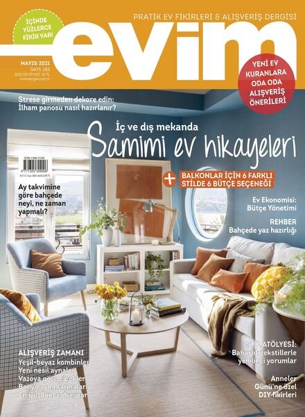Evim – 01 Mayis 2021 Cover