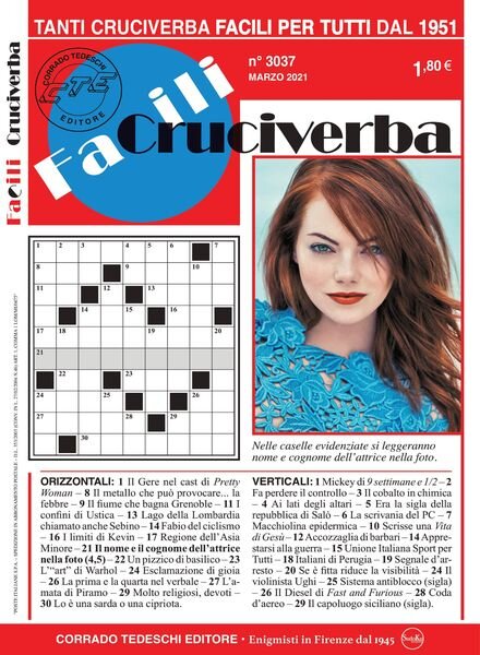 Facili Cruciverba – marzo 2021 Cover