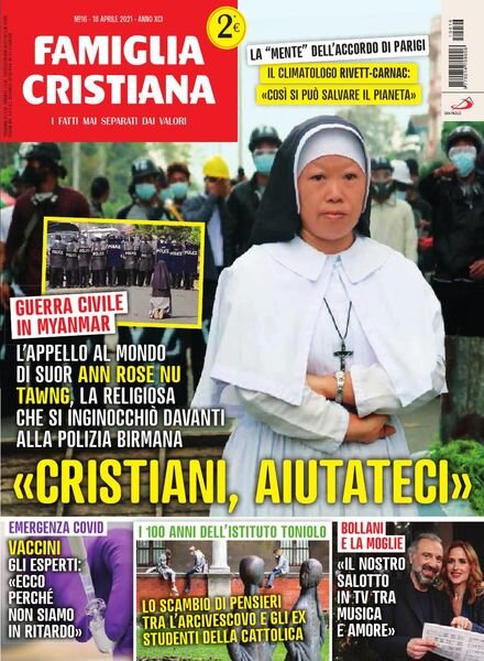Famiglia Cristiana – 18 Aprile 2021 Cover