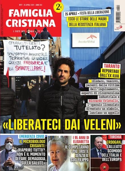 Famiglia Cristiana – 25 Aprile 2021 Cover