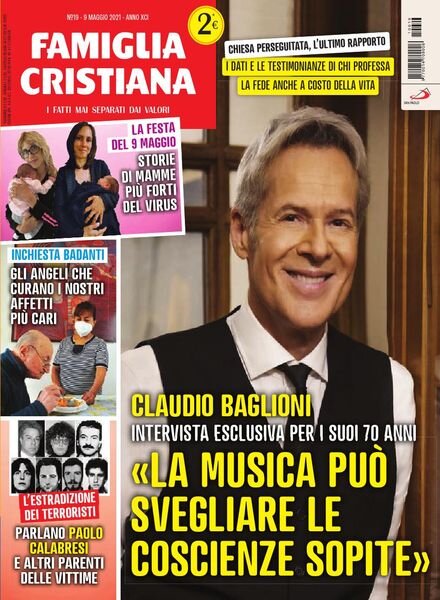 Famiglia Cristiana – 9 Maggio 2021 Cover