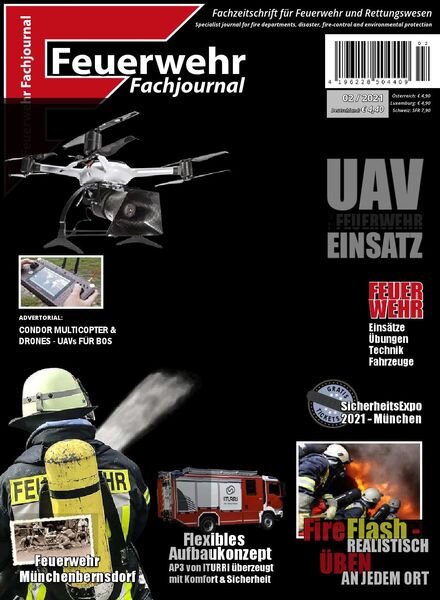 Feuerwehr Fachjournal – Nr.2 2021 Cover