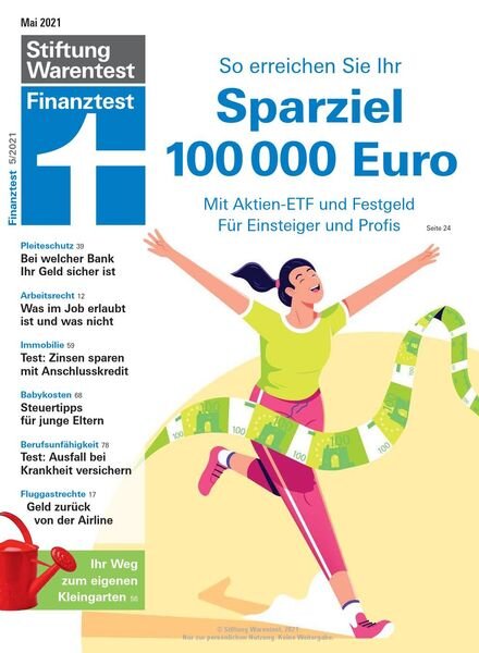 Finanztest – Mai 2021 Cover