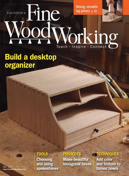 Fine Woodworking – December 2020 Cover