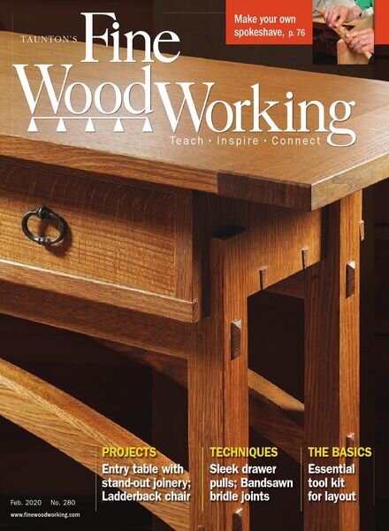 Fine Woodworking – February 2020 Cover