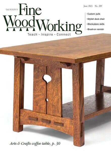 Fine Woodworking – June 2021 Cover
