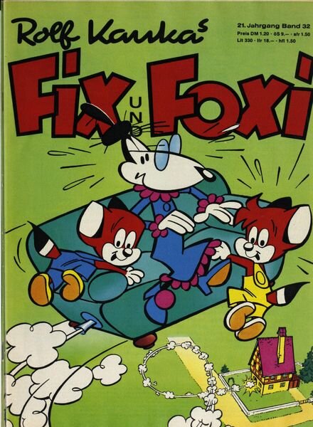 Fix & Foxi Classics – 19 April 2021 Cover